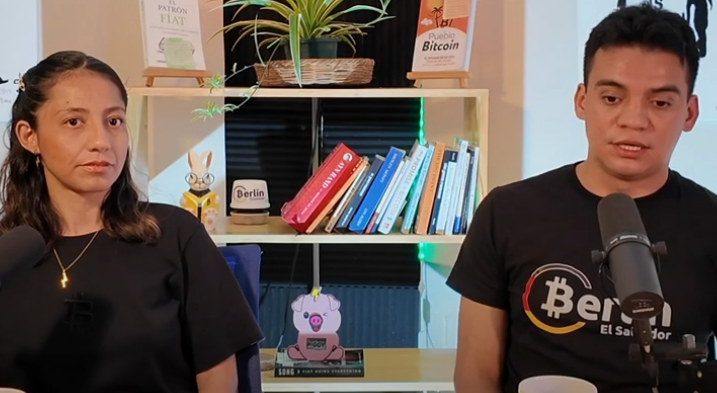 Leaders of the Bitcoin Berlin community of El Salvador.
