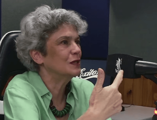 The Venezuelan economist Tamara Herrera.