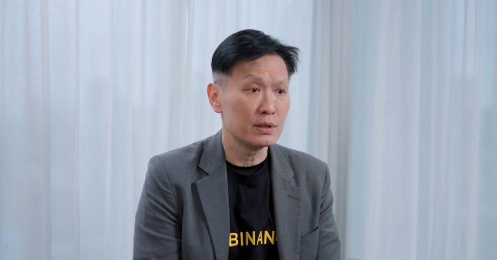 Photo of Binance CEO Richard Teng.